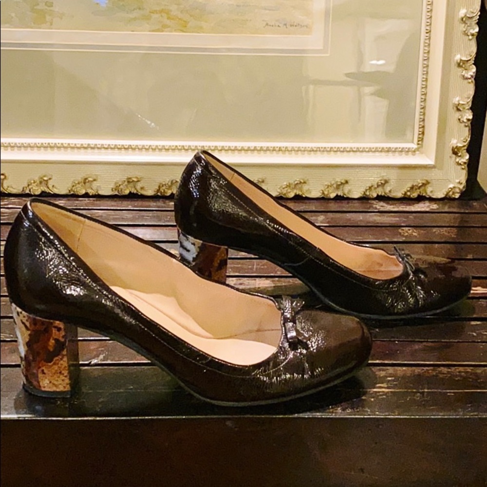 Anyi Lu Dark Brown Heels